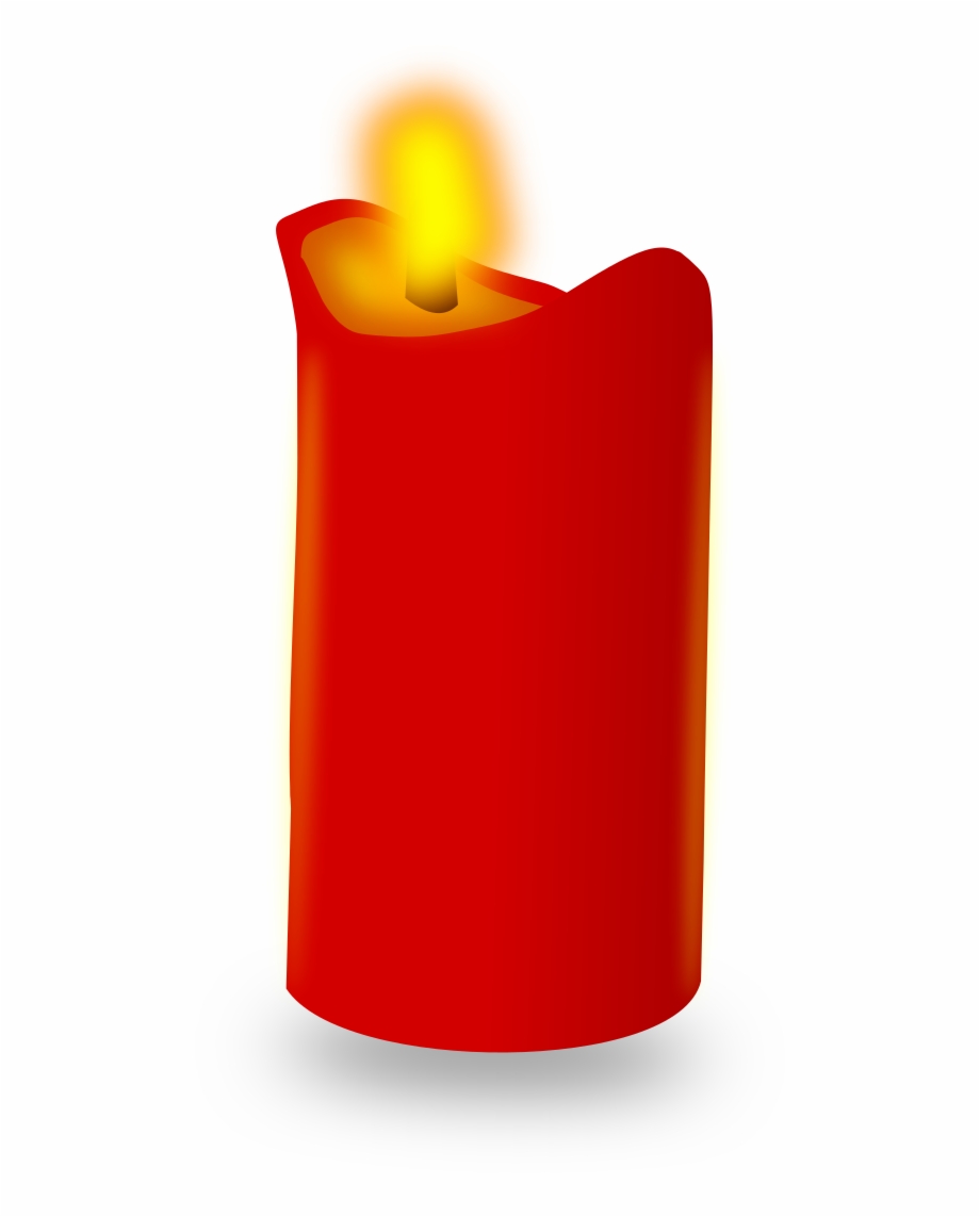 Candle Png Red Candle Transparent Background