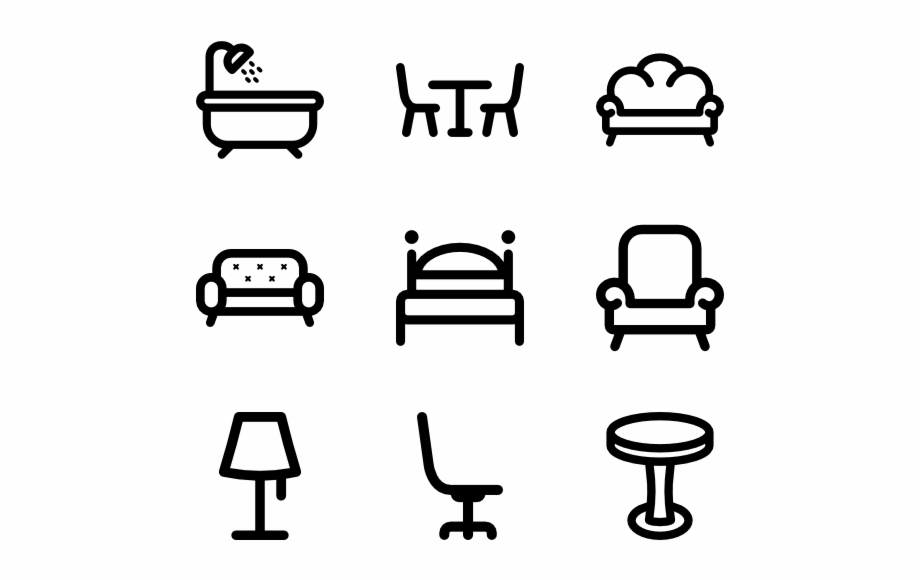 Furnitures Chair Icon