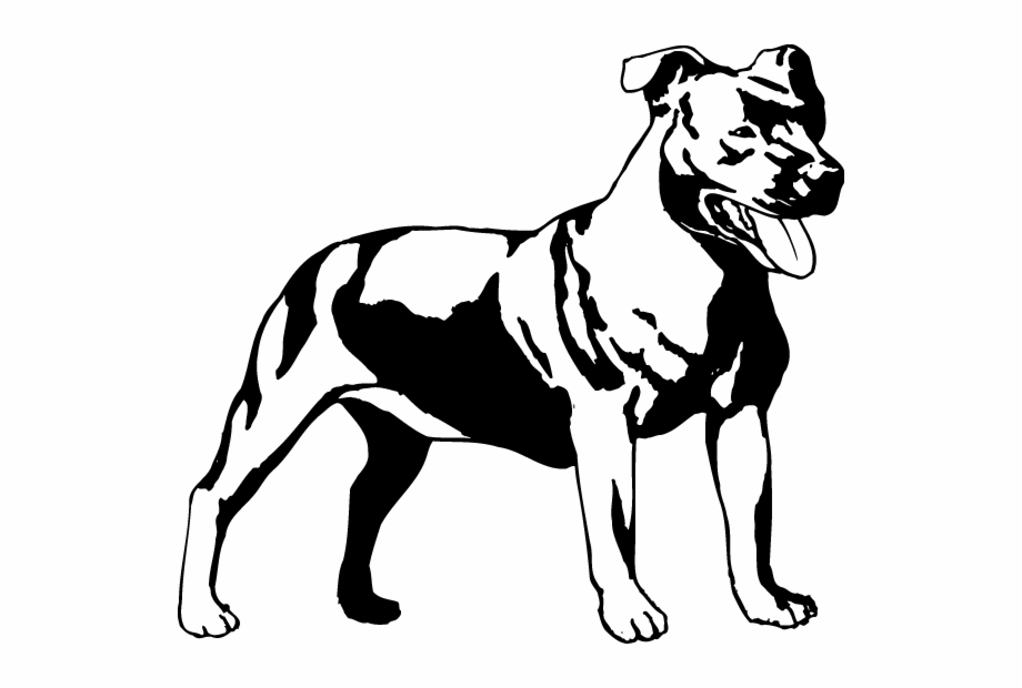Staffordshire Bull Terrier Dekal