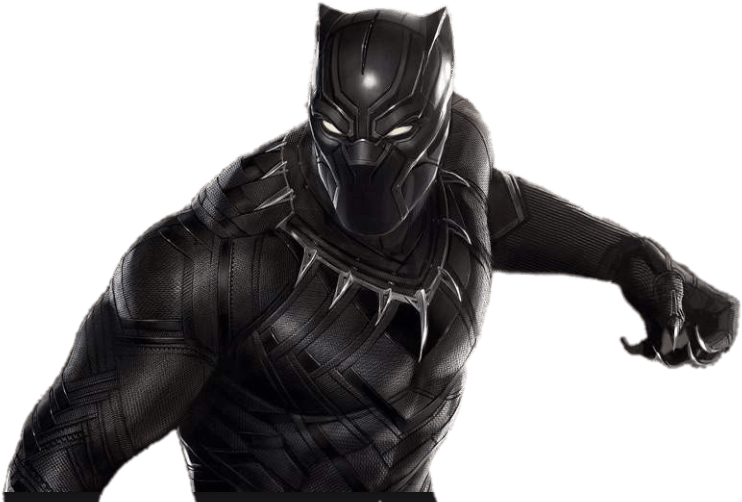 Black Panther Ready To Strike Black Panther Mask