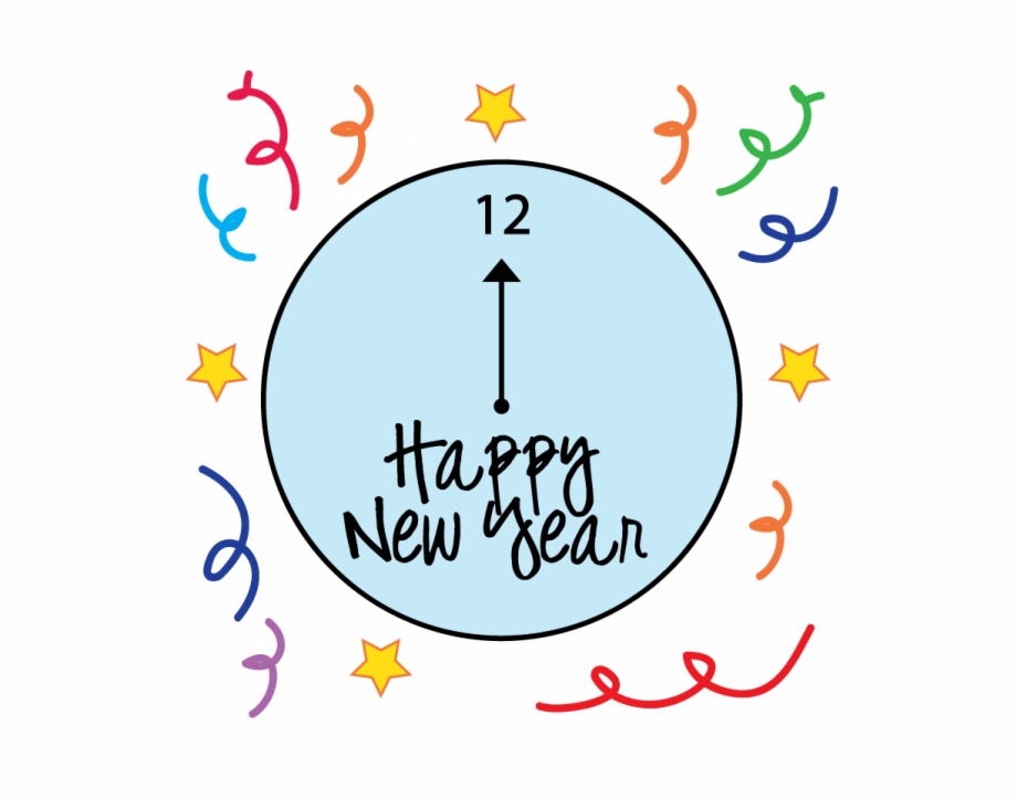Happy New Year Coloring Pages New Years Clipart
