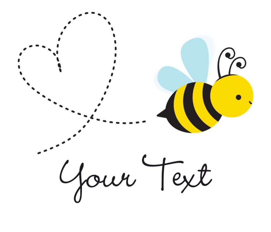 transparent background bee clipart
