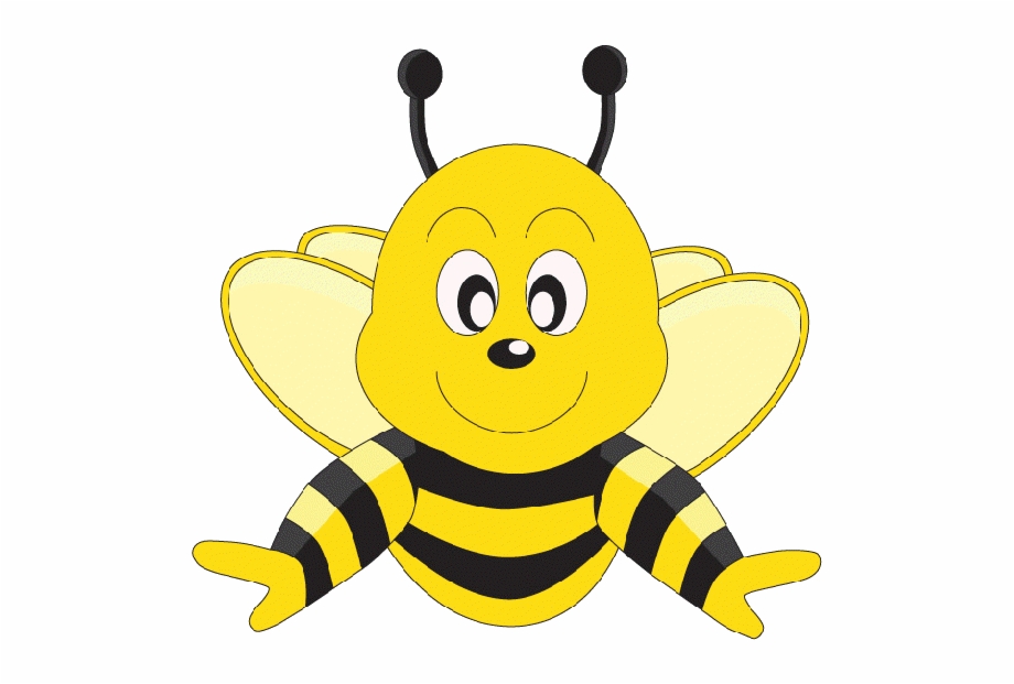 clip art honey bee cartoon
