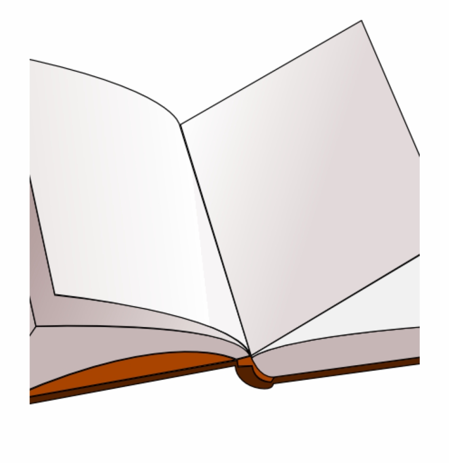 clipart open blank book
