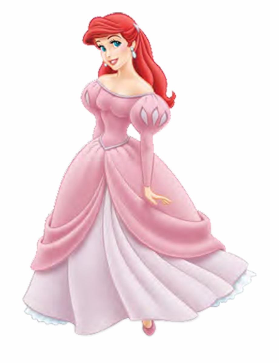 Princess Png Photo Ariel Human Pink Dress