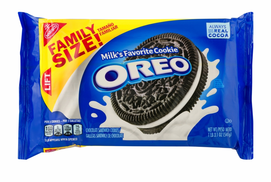 Oreo Family Size Png Download Oreo Cookie Family