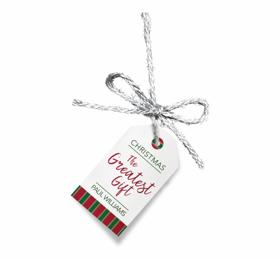 Greatest Gift Tag Tall Greatest Gift At Christmas