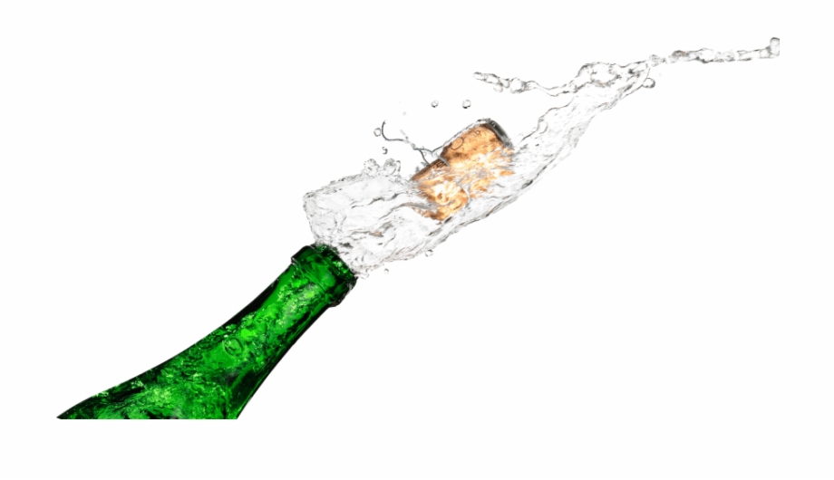 Free Png Champagne Popping Png Images Transparent Bottle