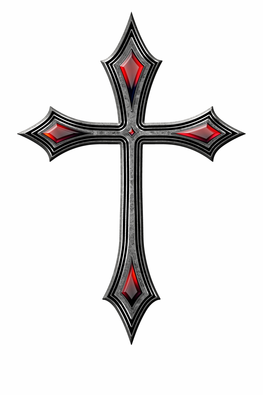 Gothic Drawing Tattoo Krzy Pinte Mehr Gothic Cross