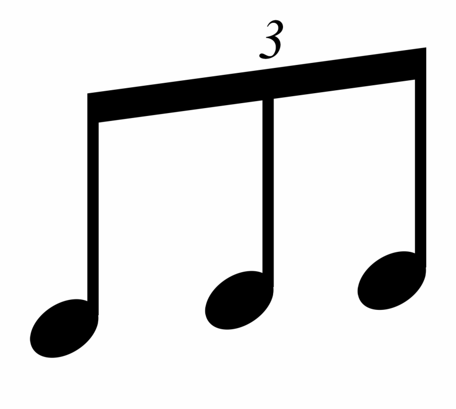 Eight Note Triplet Beam 2 Triplet Music Notes