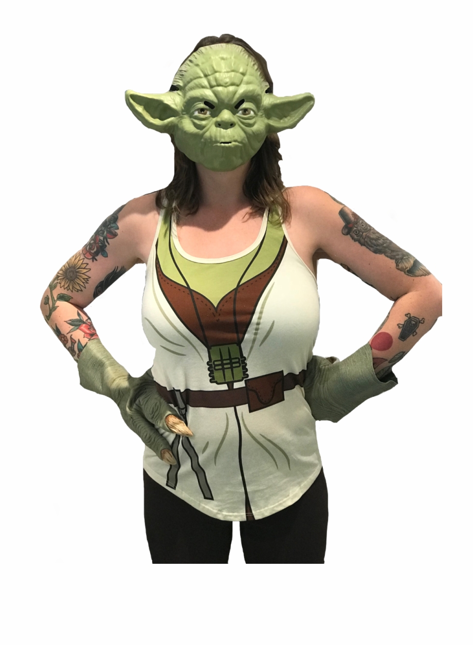 Yoda Sticker Costume
