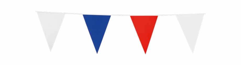 Bunting Pe 10M Red White Blue Bunting Png
