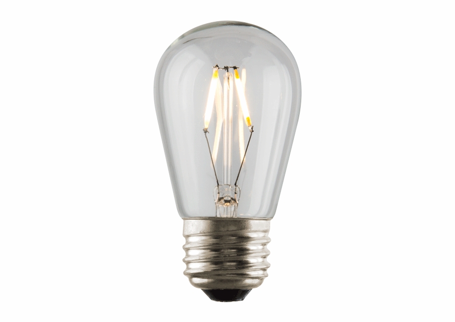 S14 Led Filament Clear Bulb 2700K Incandescent Light