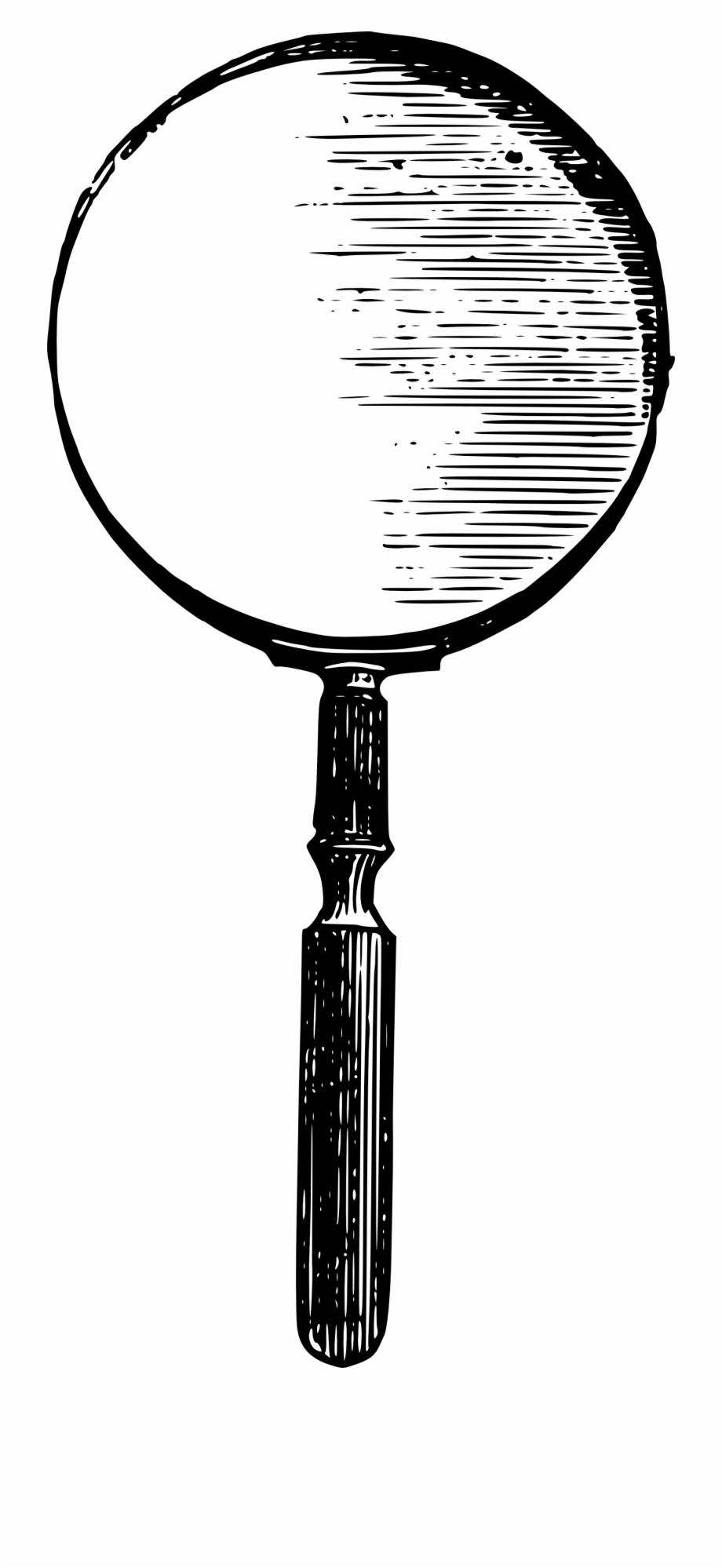Vintage Magnifying Glass Vector Clip Art Vintage Magnifying