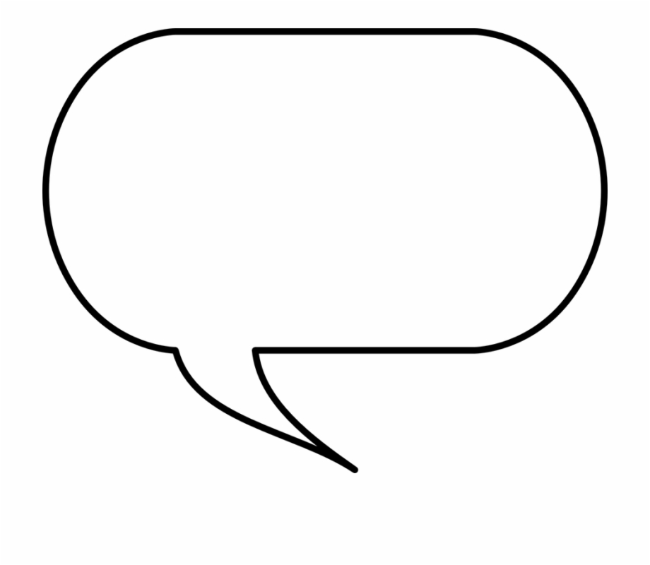 word bubble transparent