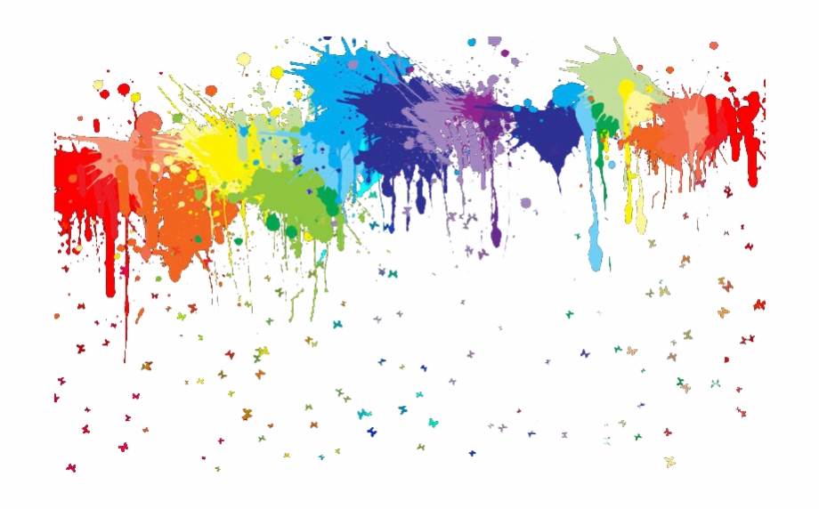 Download Hd Splat Png Rainbow Paint Splatter