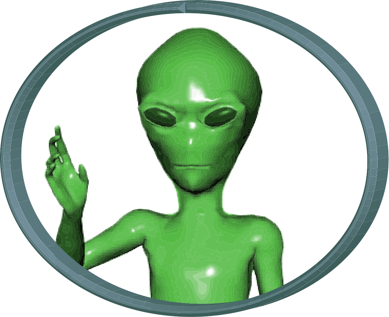 File Alien Icon Svg Green Alien Png