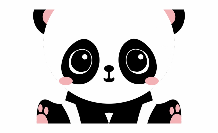 Kawaii Png Cute Cartoon Panda - Clip Art Library