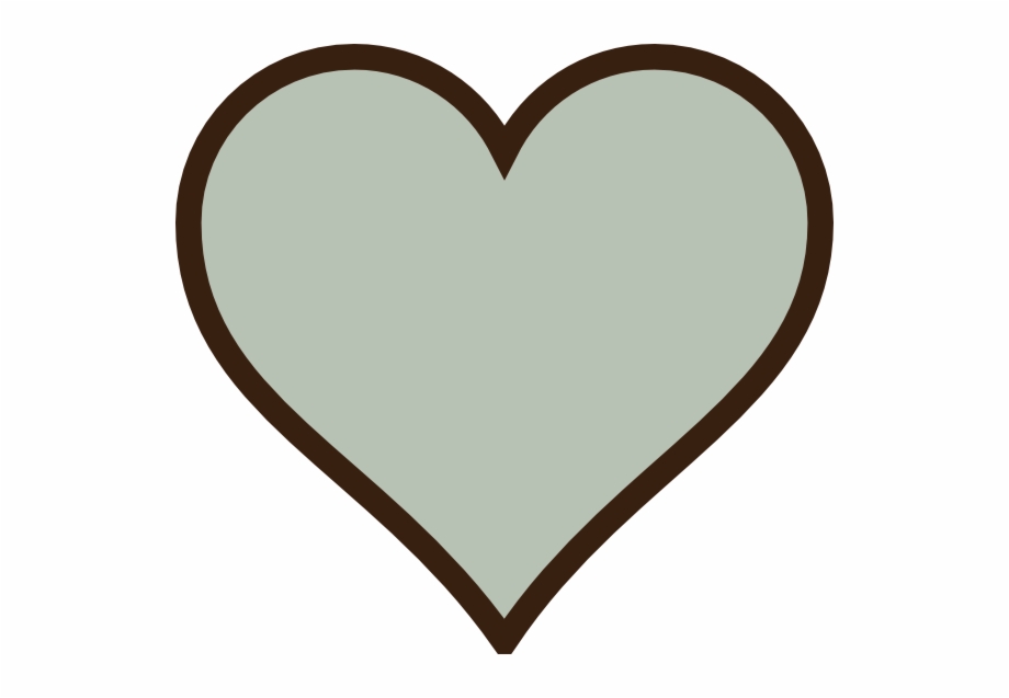 Heart Green Brown Png Clip Art Blue Heart
