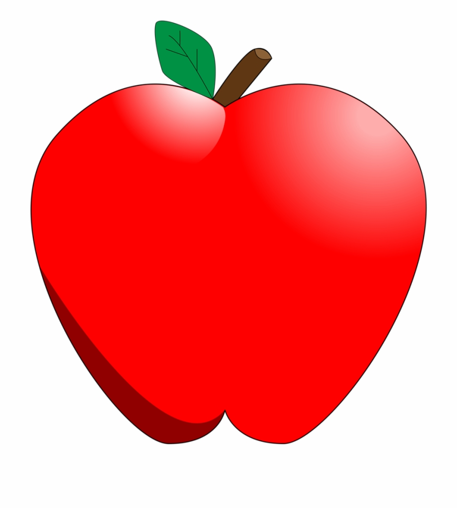 Red Apple Clipart No Background Apple Clipart Transparent