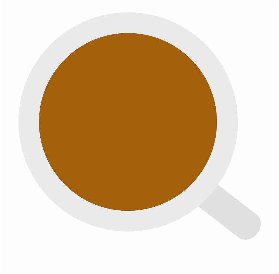 Top View Coffee Png