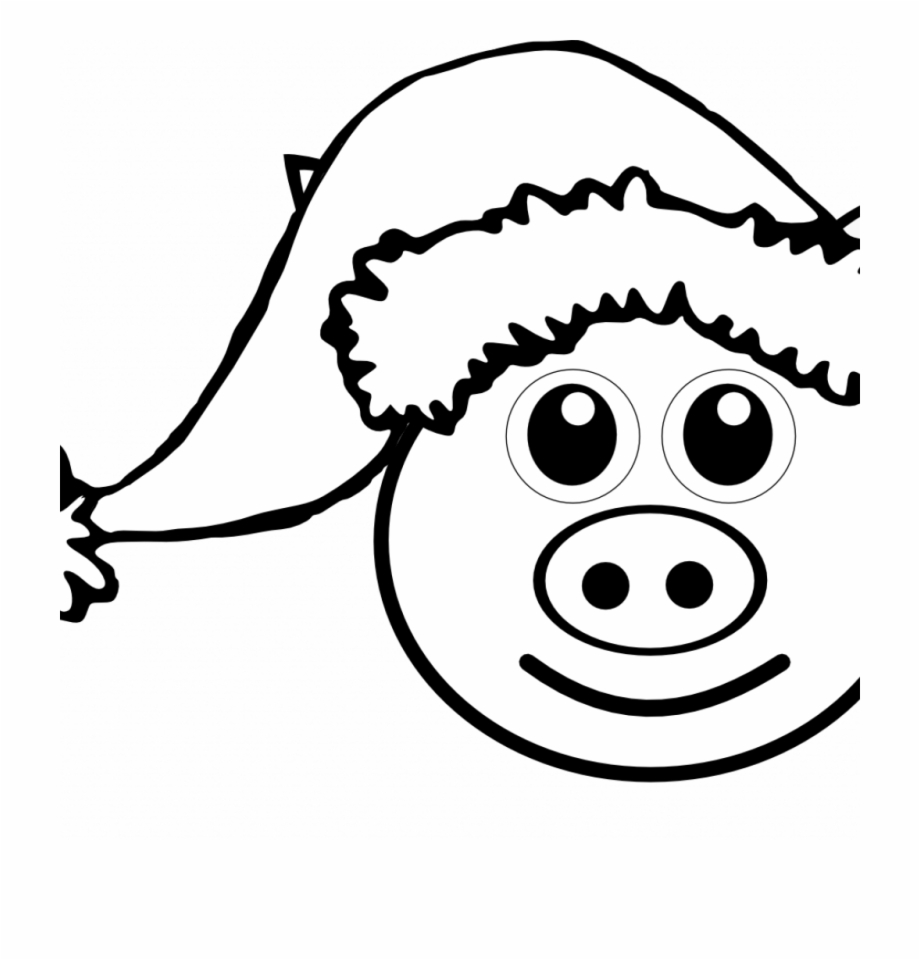 Beautiful Pig Face Coloring Pages For Kids Peppa