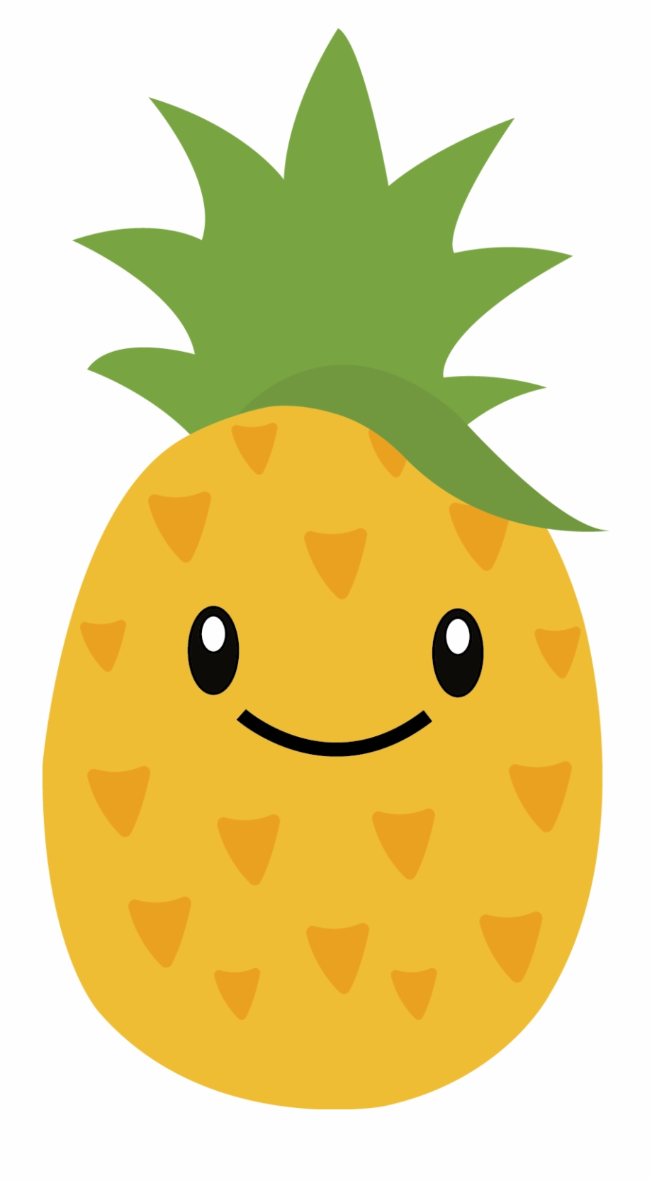 Pineapple Pineapple Face Clipart Png