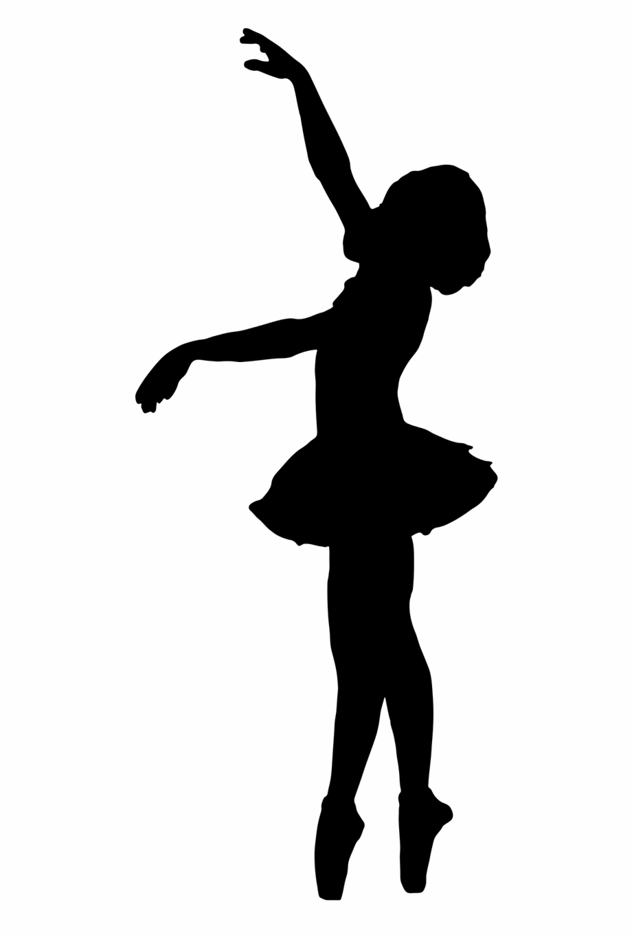 little ballerina silhouette png
