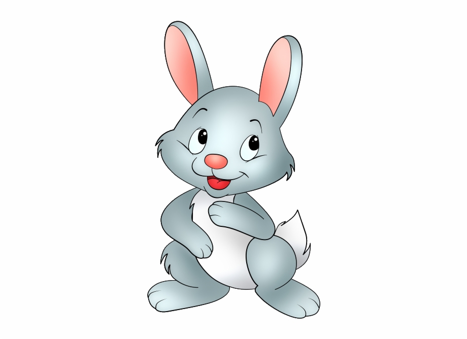Baby Bunny Cartoon Clipart 3 Pixels Karakter Cartoon