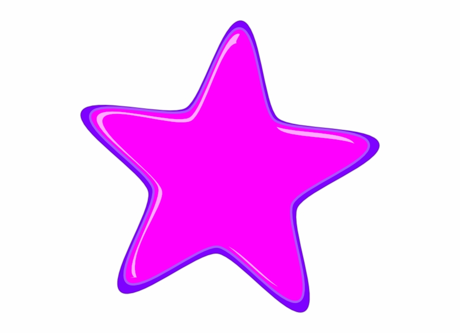 Star Pink Clipart