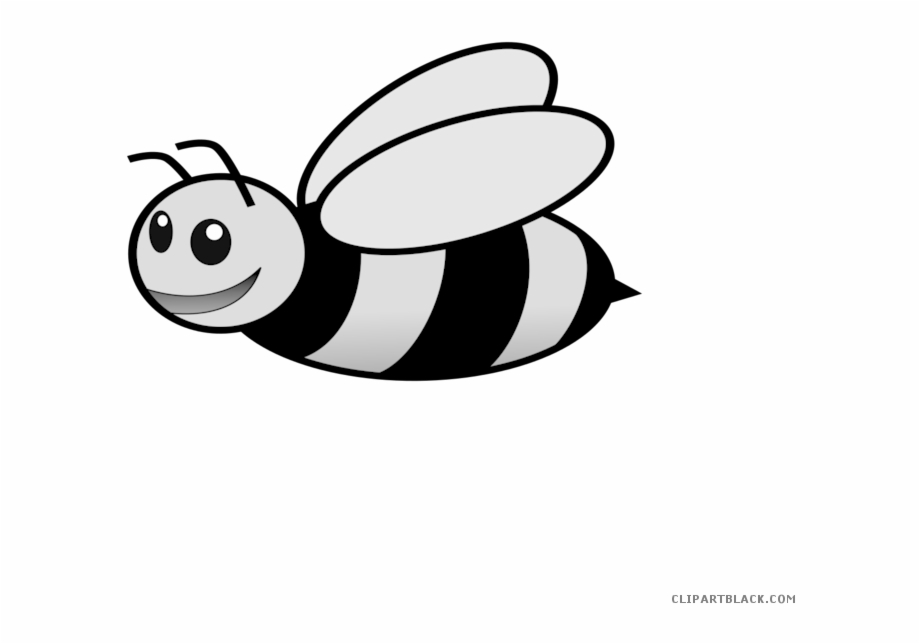 Bees Clipart Flying Happy Bee Clip Art