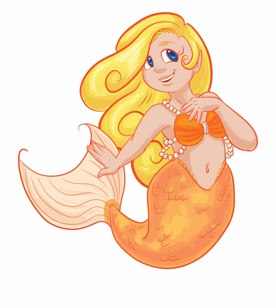 This Free Icons Png Design Of Blonde Mermaid
