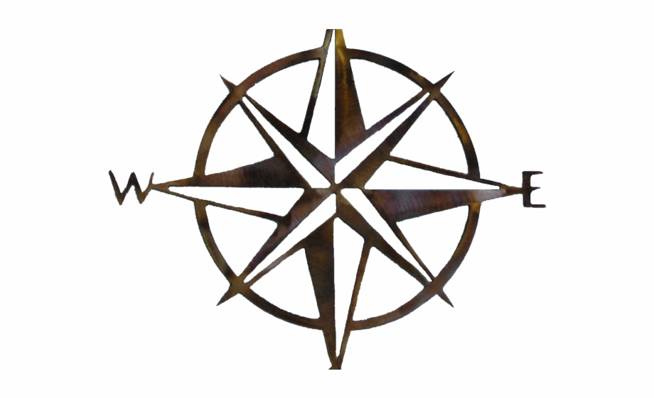 Simple Compass Rose Compass Rose In A Map