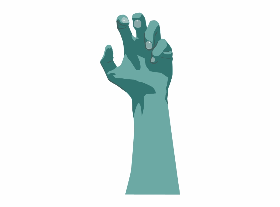 Zombie Arm Png Hand Zombie Vector Png