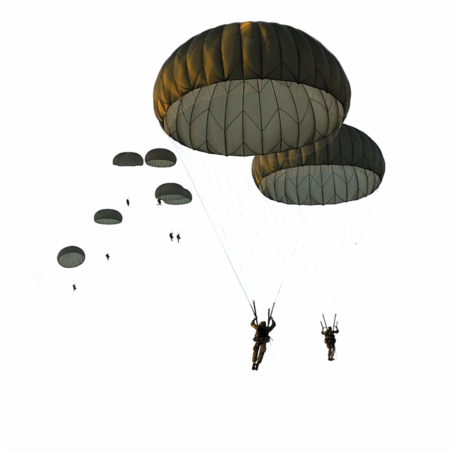 Milit R Fallschirmspringer Truppenschule Army Parachute Png