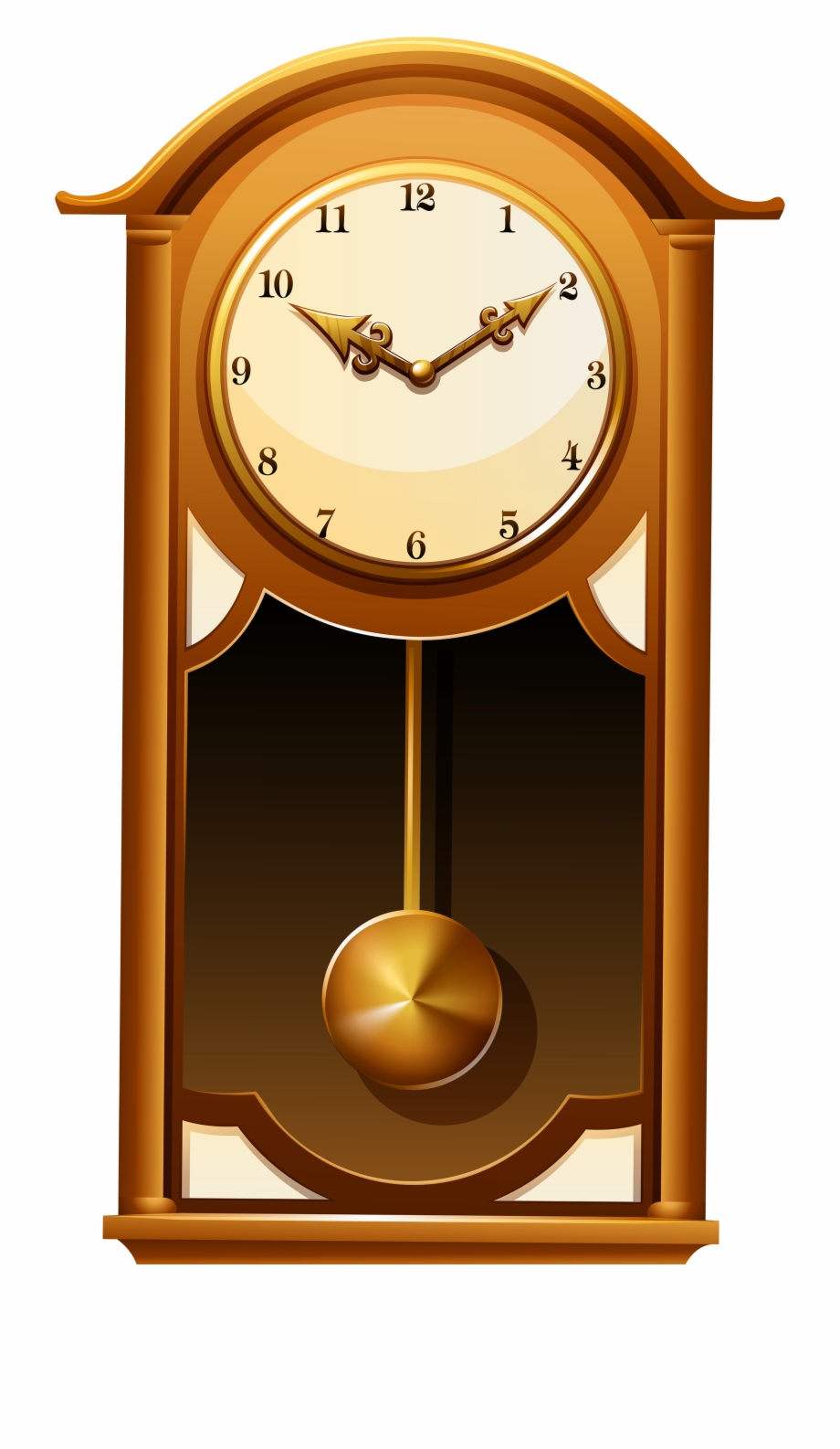 Antique Wall Clock Png Clip Art Answers To