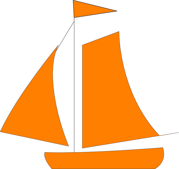 Sail Boat Clip Art At Clker Com Boat