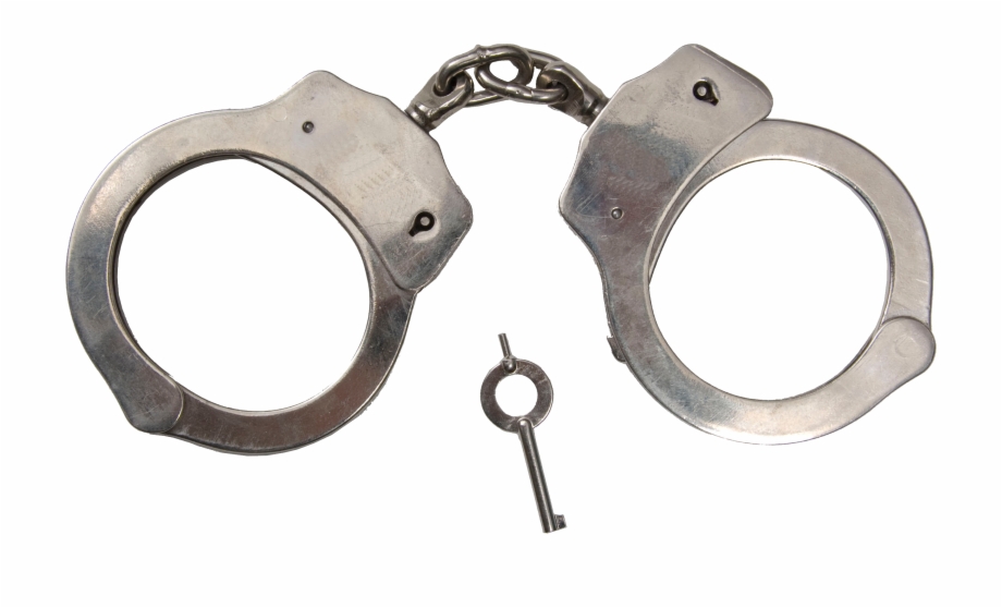Classic Metal Handcuffs Handcuffs Png