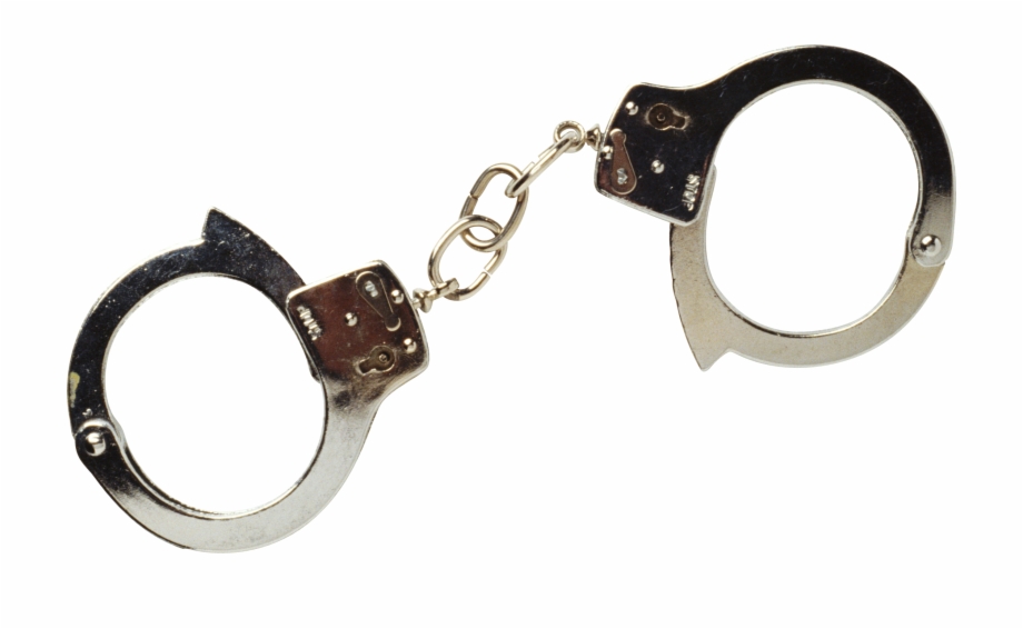 Golden Handcuff Police Handcuffs Png