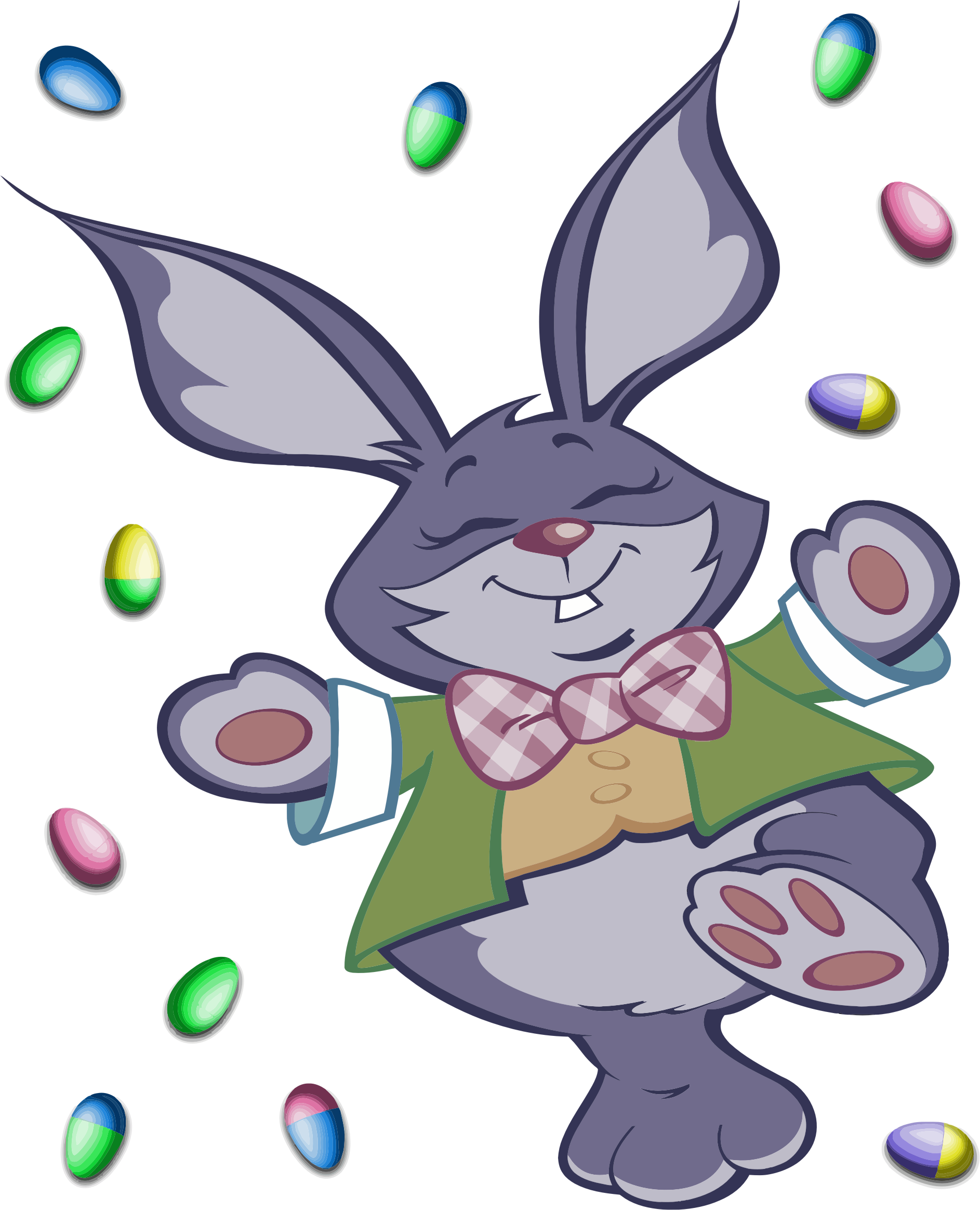Clipart Bunny Transparent Easter Clipart