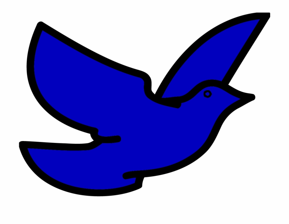 Pigeon Bird Clipart Png Blue Bird Flying Clipart