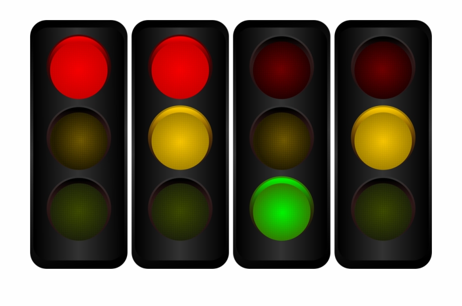 4 Stages Of Traffic Lights