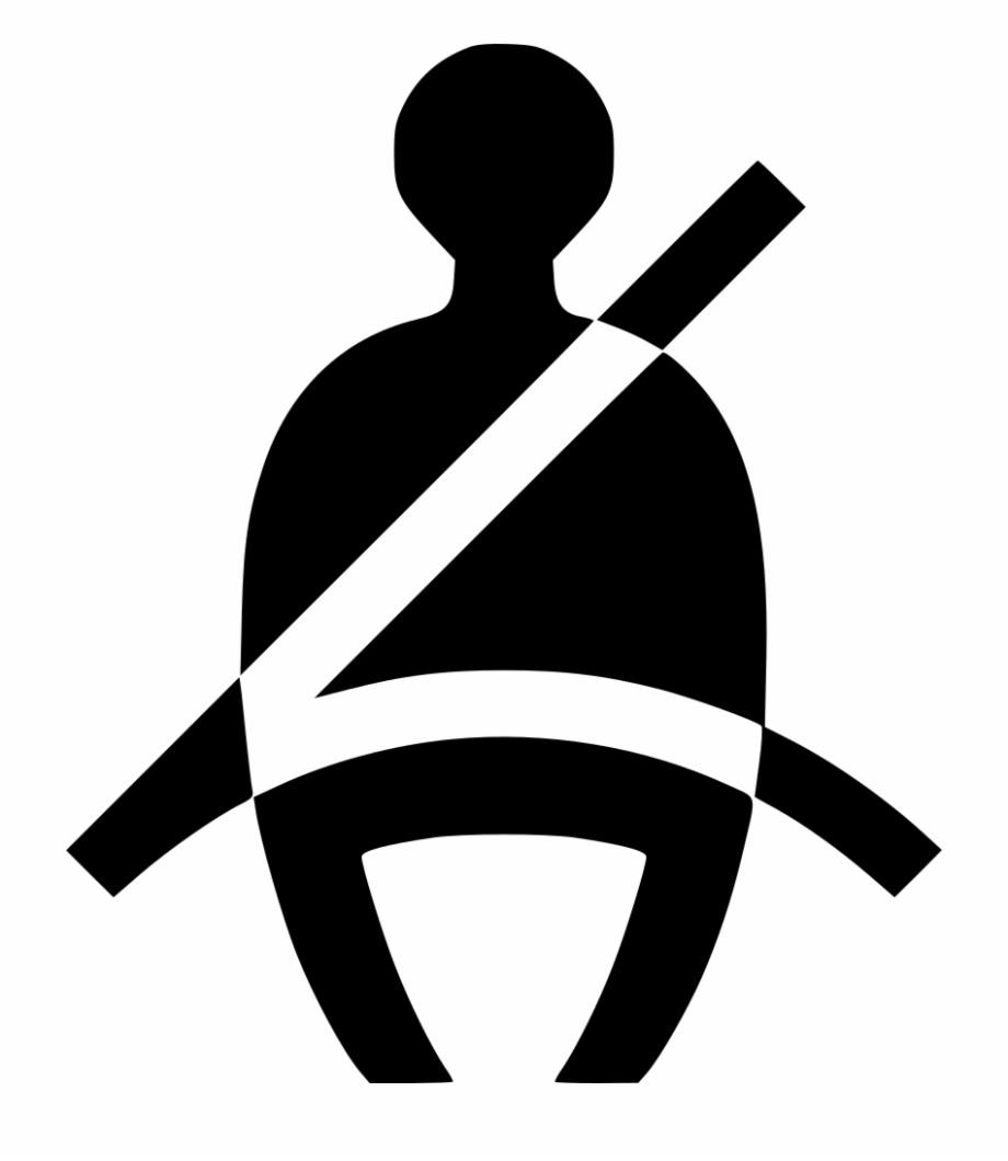 Safety Icon Png Car Seat Belt Sign