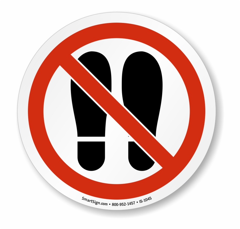 Iso Prohibition Sign Caution Do Not Step Clip Art Library