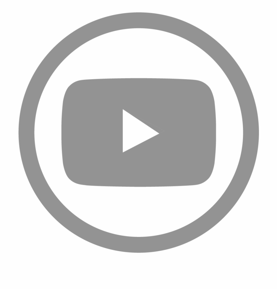 Youtube Icon Grey Png Png Download Youtube Logo