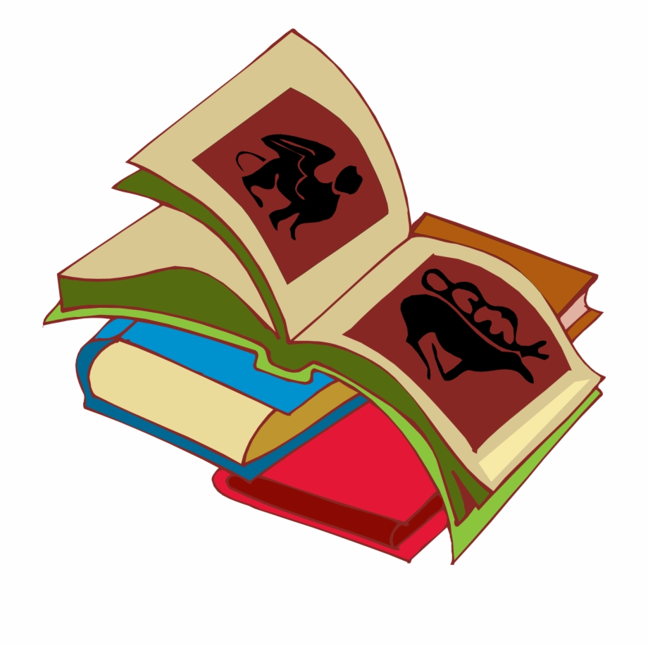 Stack Of Books Clipart Clipart Book Clipart Png