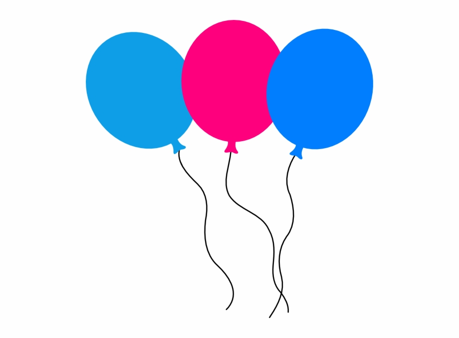 Birthday Balloons Animated Transparent