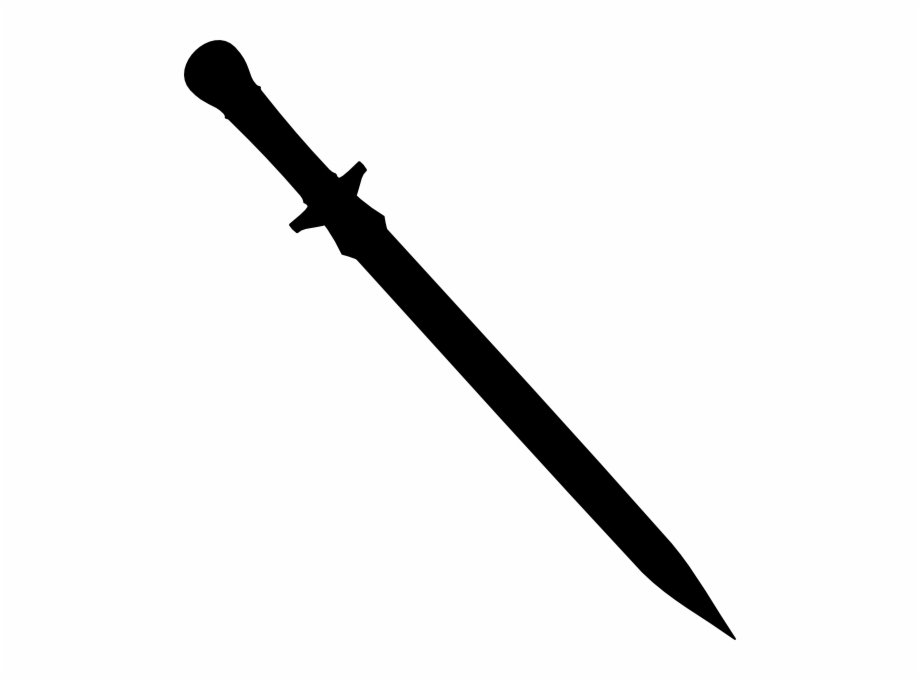 Sword Clipart Black Sword Clipart