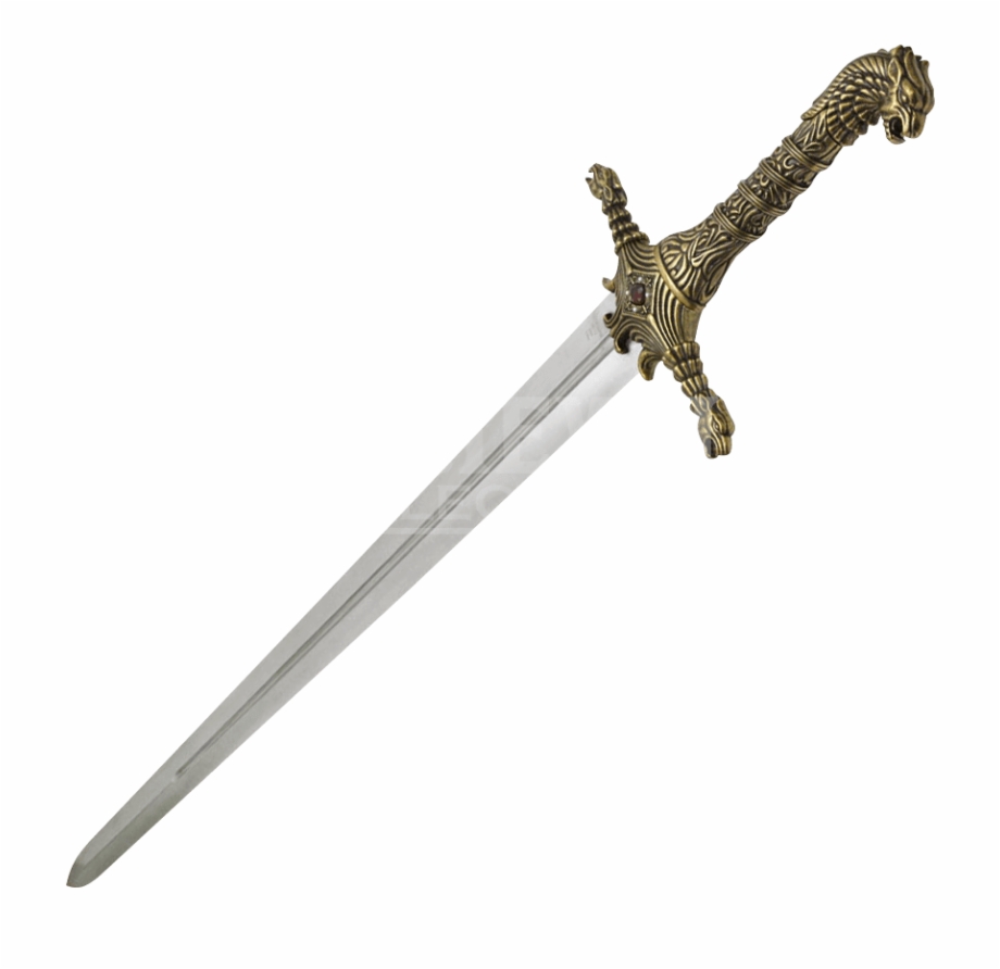 Black And Gold Sword Png Download Game Of