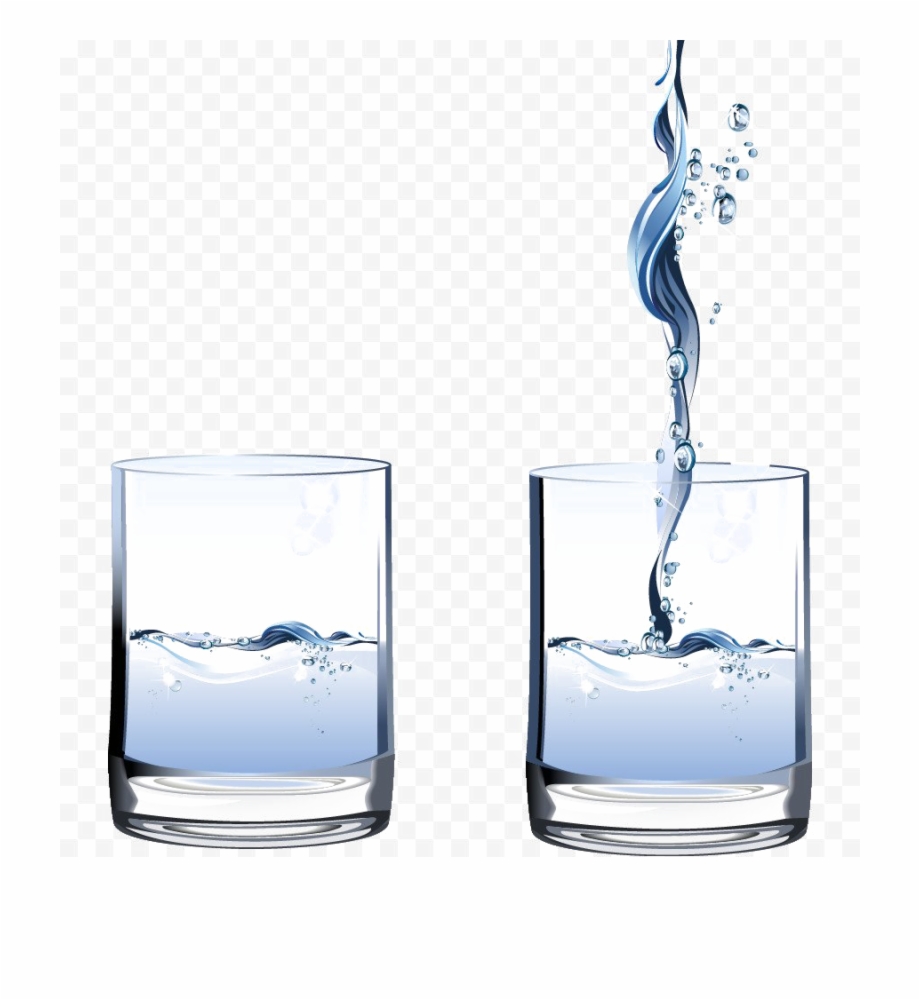 glass of water png
